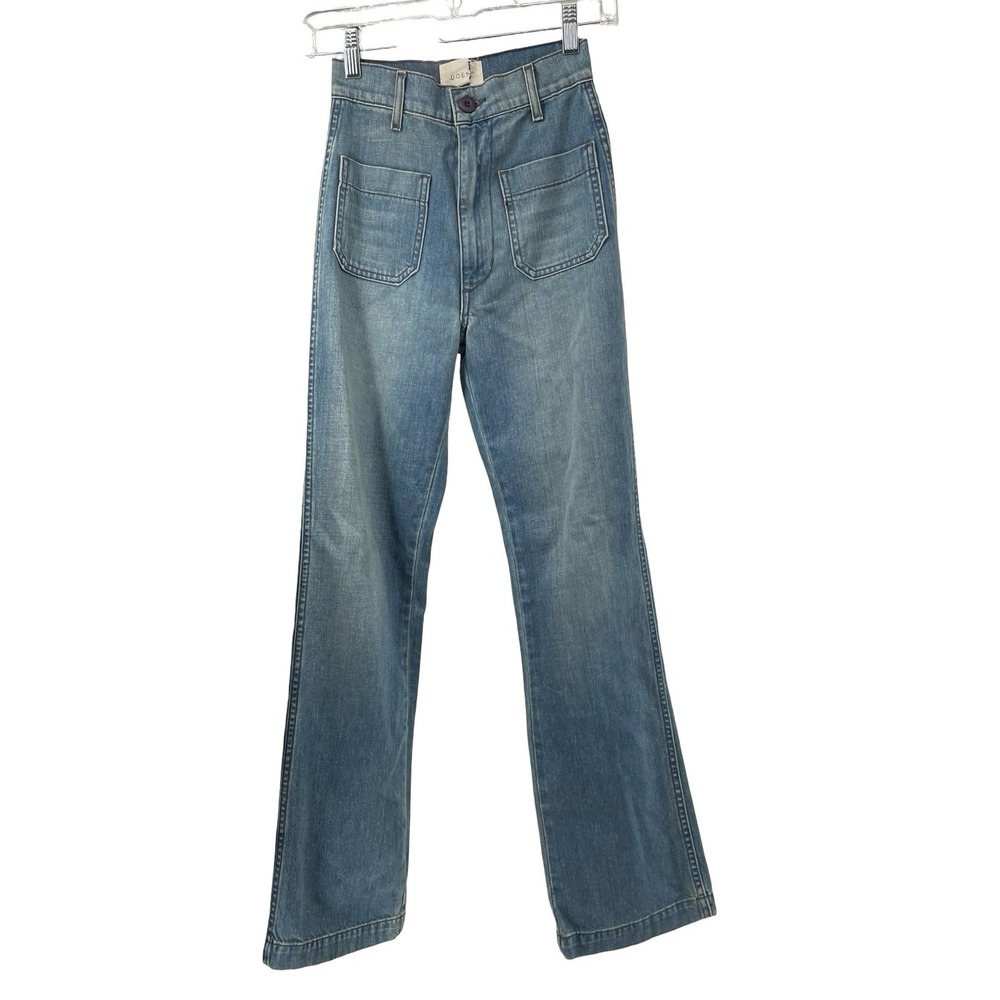 DOEN Women's Jeans Sailor Blue Cotton 23